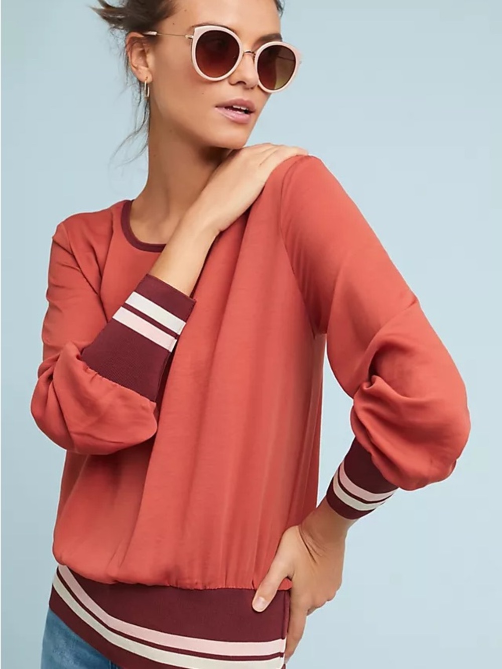 Anthropologie Lambeau Striped Top Scotch & Soda Maison Scotch Women’s M